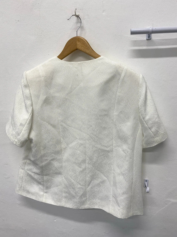 Fabulous Honor Millburn for EWM jacquard jacket event occasion Uk18 iZ001