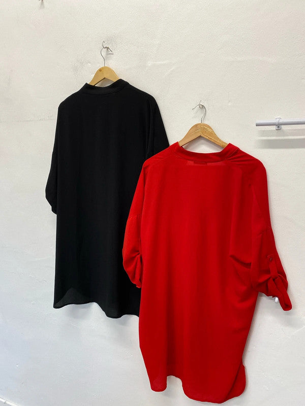 Fabulous Duo of oversized shirt dresses by Boohoo Uk8/S -#4 LL003