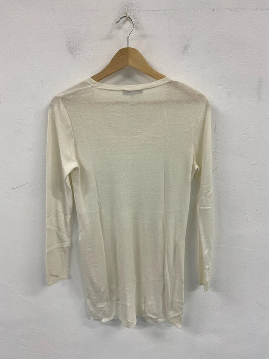 Great Plains Chic Cream Jumper Tunic Size XS AG006