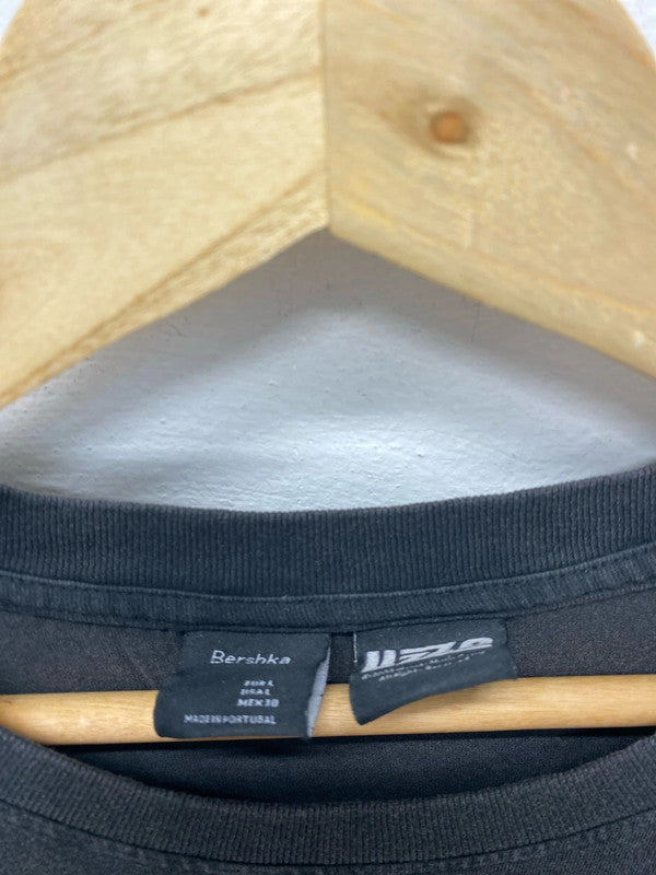 Fabulous Lizzo x Bershka distressed faded T shirt Merch UkL LB005