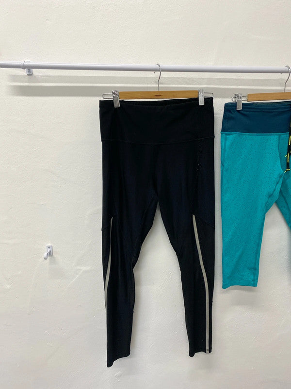 Fab duo of activewear Leggings Rbx & Nike Dri fit UkM #8 JB001