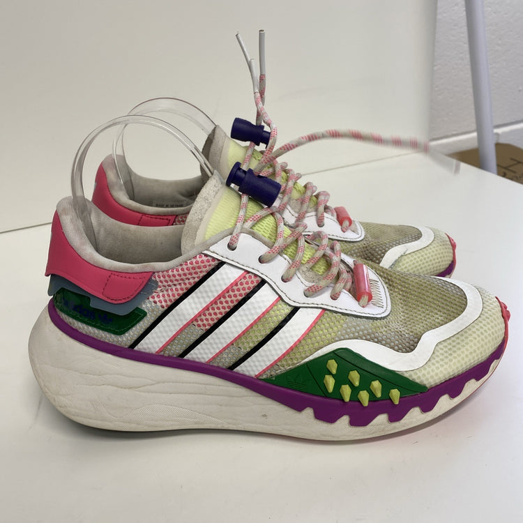 Adidas Womens Uk5 Originals CHOIGO Animal Print Running Shoes Sneakers MD002
