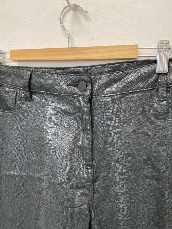 Fabulous Next Legging Jeans in shimmery faux snakeskin Uk18R YM001