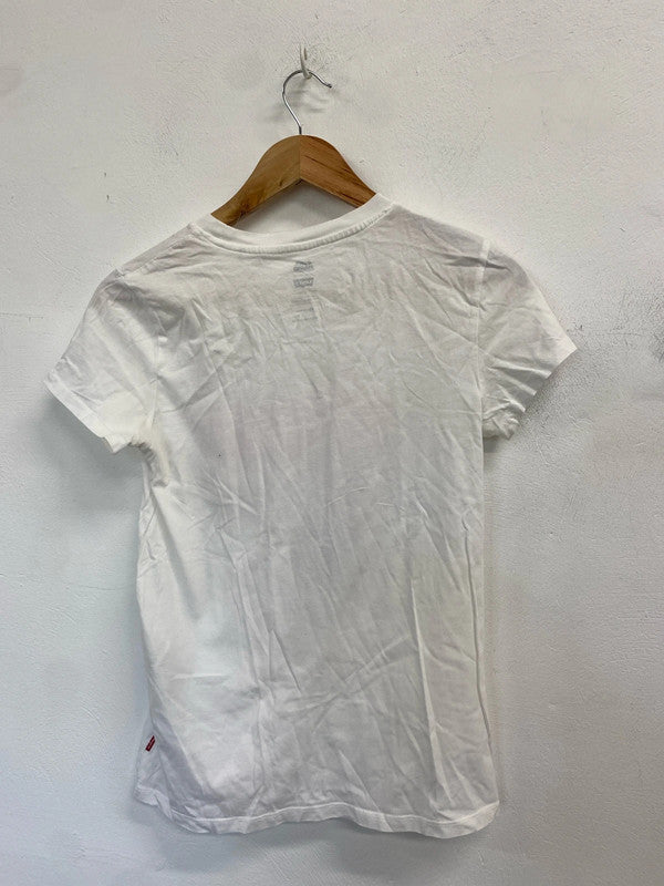 Fabulous womens Levi’s x Mario printed top UK XS SW001