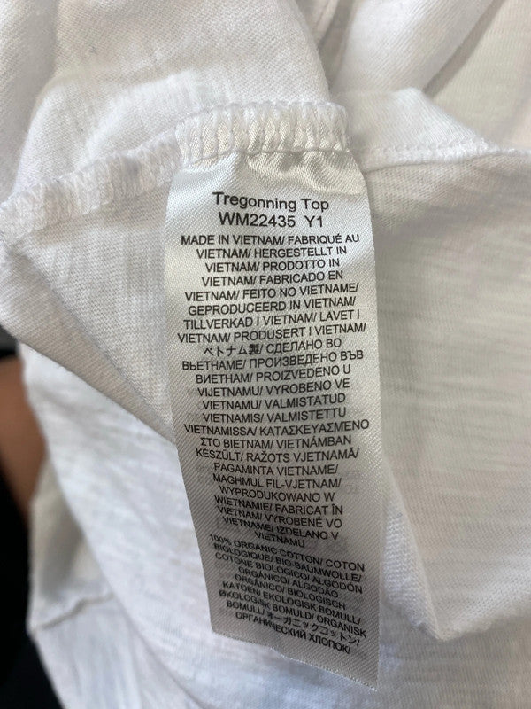 Lovely Seasalt Cornwall white oversized top UK 12 MM005