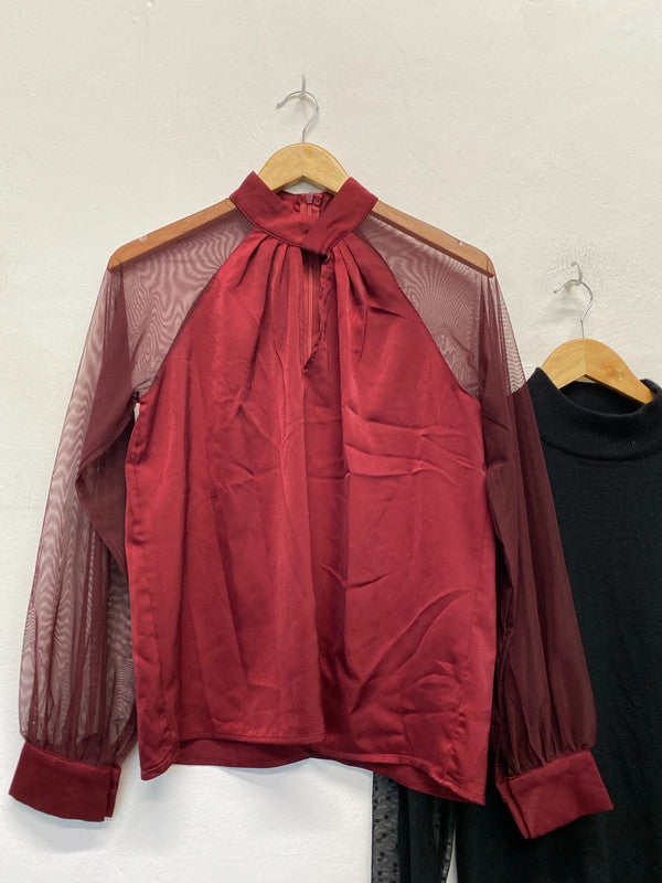 Fabulous trio of Tops party or casual Uk10 F&F Primark #3 LL003