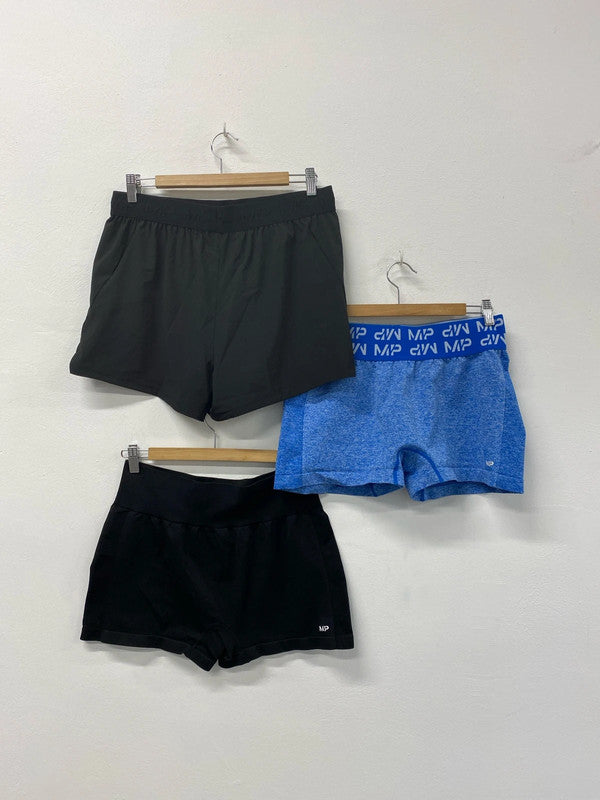 Bundle 24 MyProtein Mens Activewear Shorts Trio Size XXL DS002