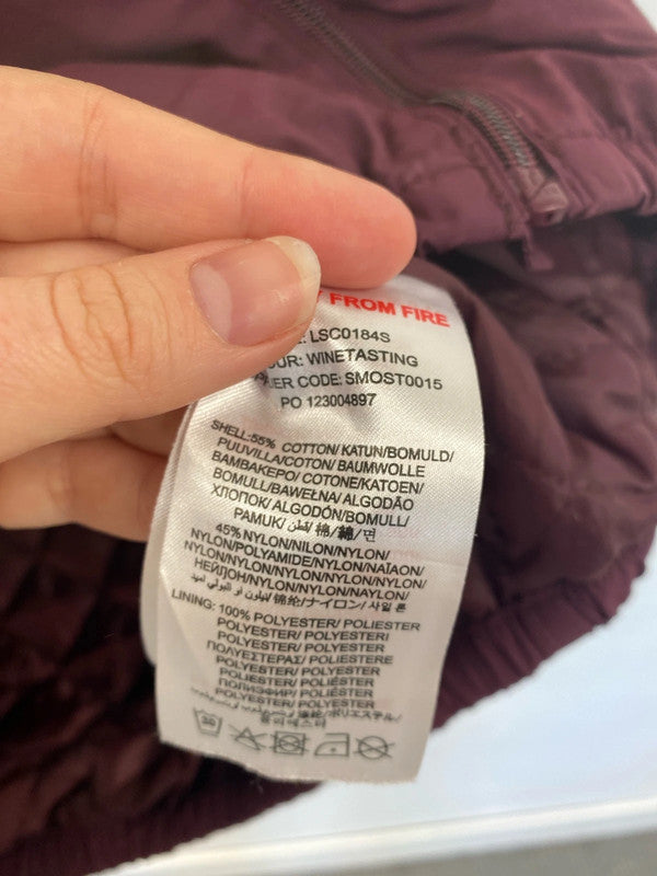 Lyle & Scott Lovely Burgundy Jacket 12-13 Years SW001