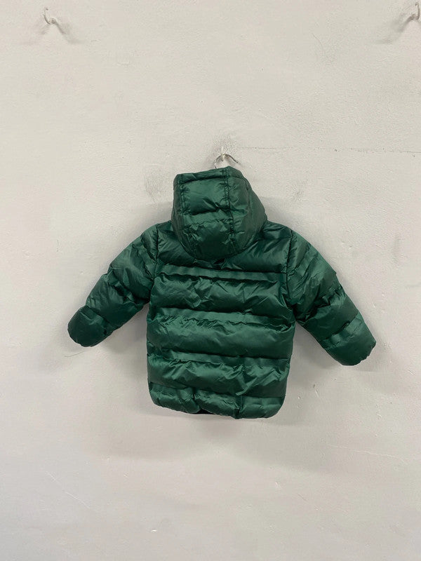 Fun and fabulous Ted baker petrol green boys coat age 18-24 months HA001