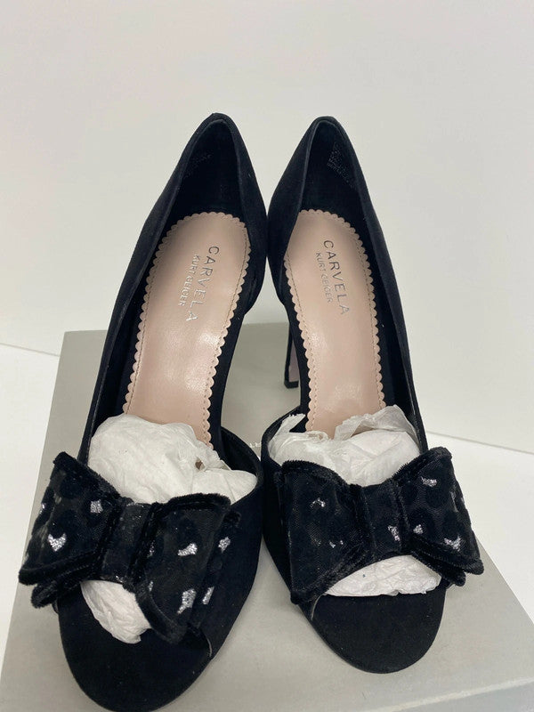 Stunning Carvela for Kurt Geiger Leoni black occasion shoes Uk5 LB005
