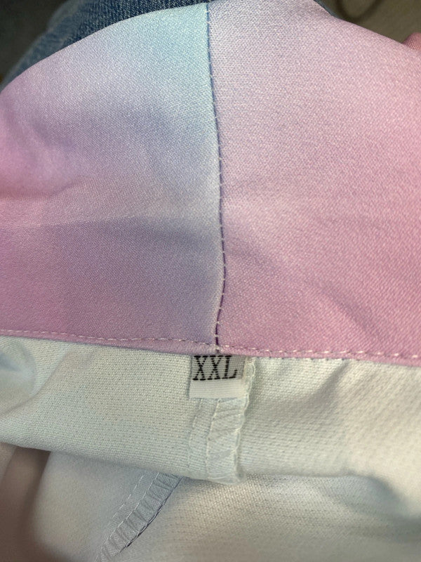 Fabulous rainbow Shein Blazer Uk XXL 16-18 rainbows 🌈 YM001