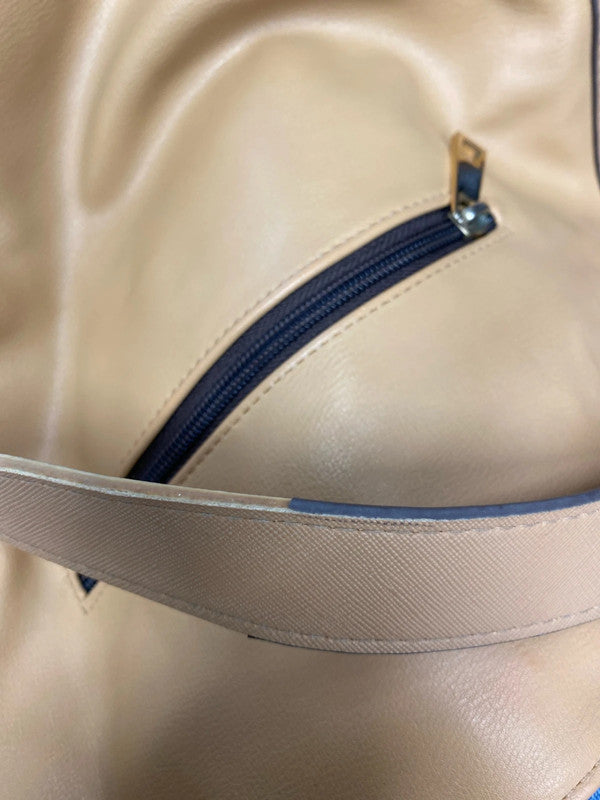 Super cute Accessorize Tan handbag faux leather KM004