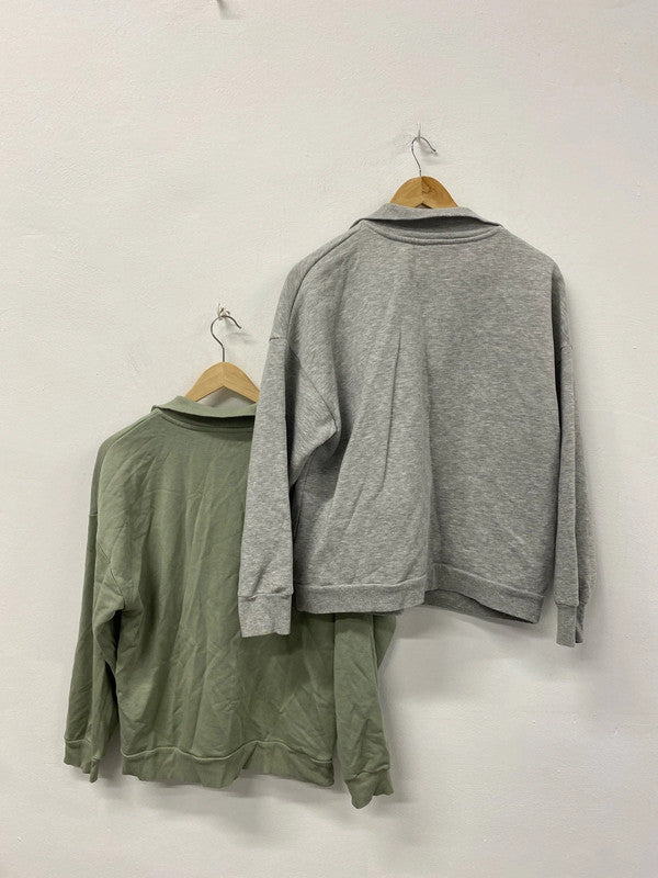 Bundle 44 M&S Fab Fleece Pullovers UK 12 KS002