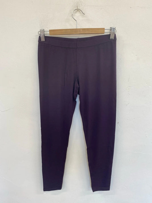 Boden Sleek & Soft Purple Leggings UK 12 LW005