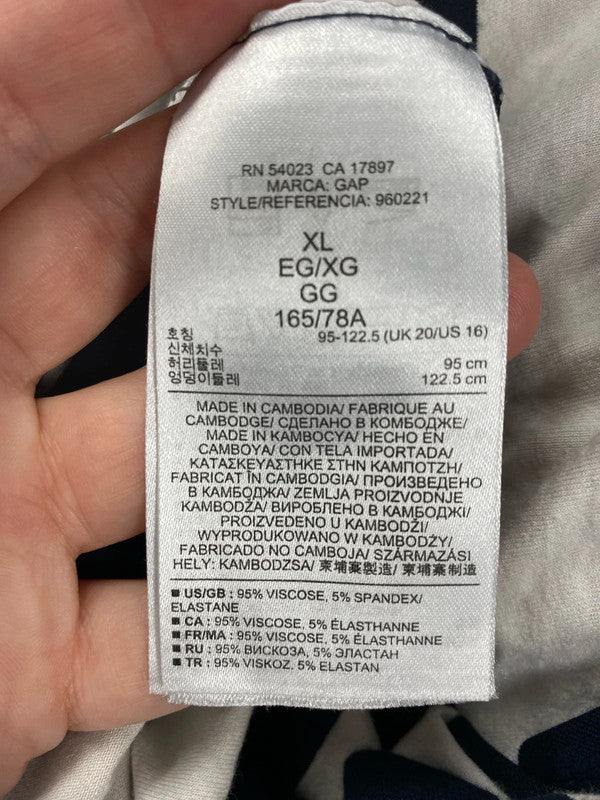 Gap & Old Navy Fabulous Nautical Stripe Skirts Duo UK 16 #8 RG021