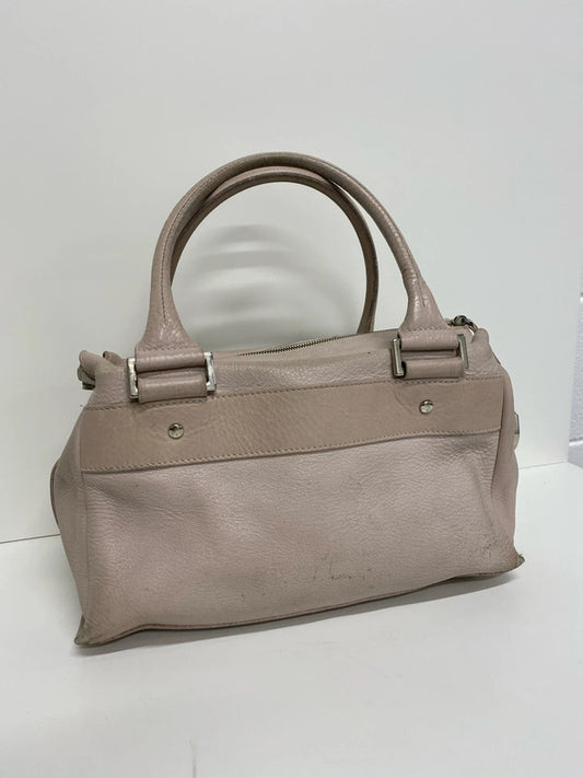 Fabulous super rare vintage Mulberry pink camera boxy handbag JP001