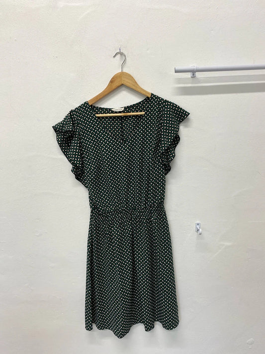 Fabulous Cache Cache French classic geometric dress Uk12 JM003