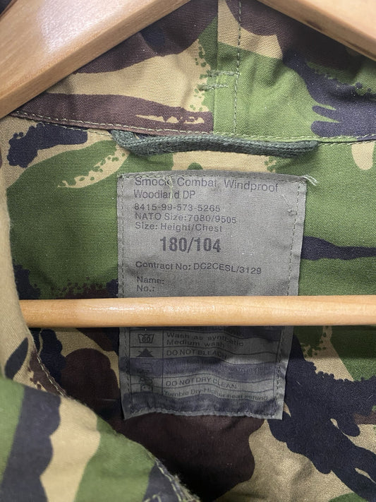 RAF Issued Jacket Smock Woodland DPM Nato 180/104 Windproof MP Patches JC008