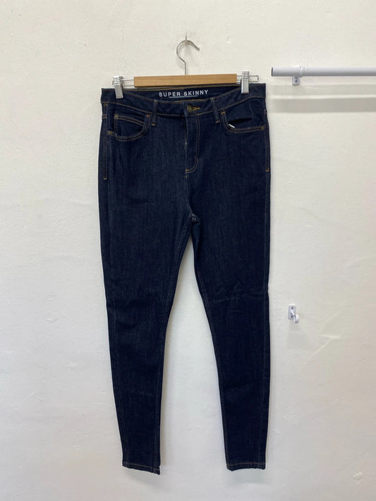 Fabulous M&S Dark super skinny jeans Uk12 Long KW002