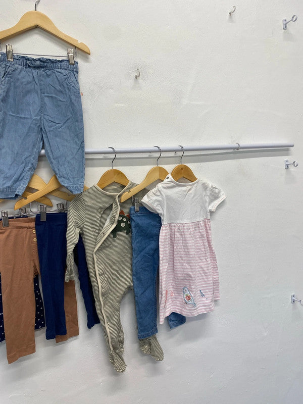 Fabulous baby bundle 12-18m summery girls H&M m&s AL002 #7