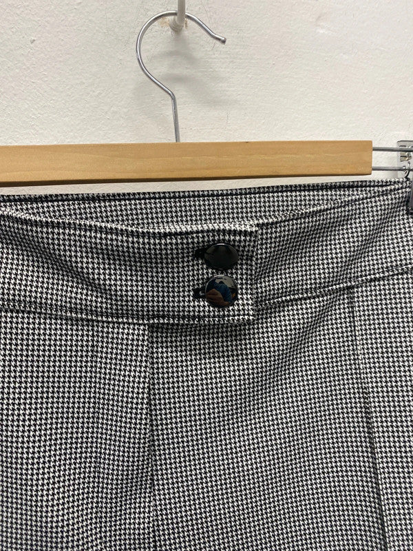 Fabulous George monochrome checked trousers Uk22 YM001