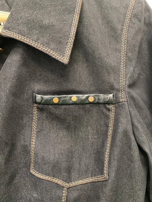 Fabulous Soft denim western jacket by Weill Uk14 JB005