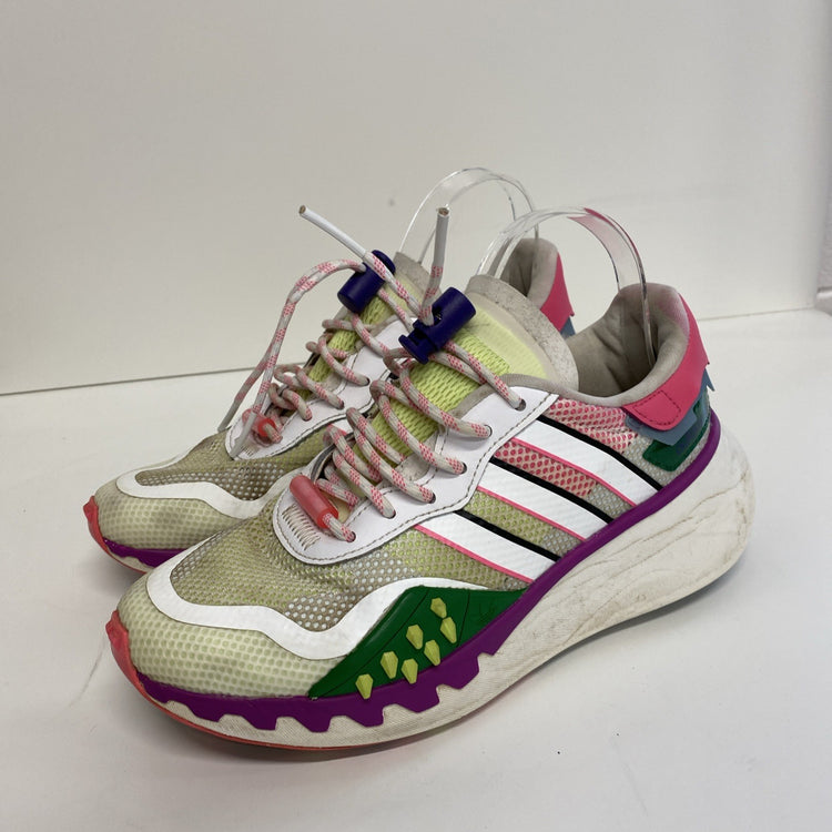Adidas Womens Uk5 Originals CHOIGO Animal Print Running Shoes Sneakers MD002