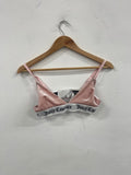 Fabulous Juicy Couture rose velour Bra UkM Pink Y2K SA514