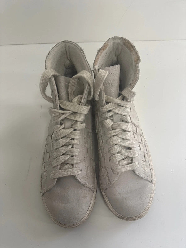 Great Nike Blazer mid Woven 5.5 grey trainers MD002