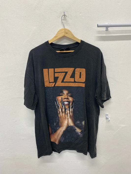 Fabulous Lizzo x Bershka distressed faded T shirt Merch UkL LB005