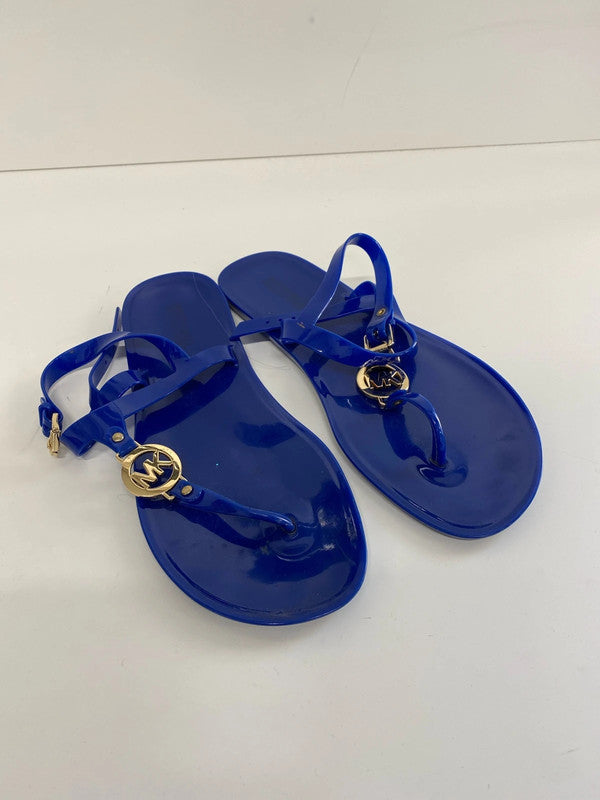 Fabulous Cobalt blue flip flops by Michael Kors Uk7 IM001