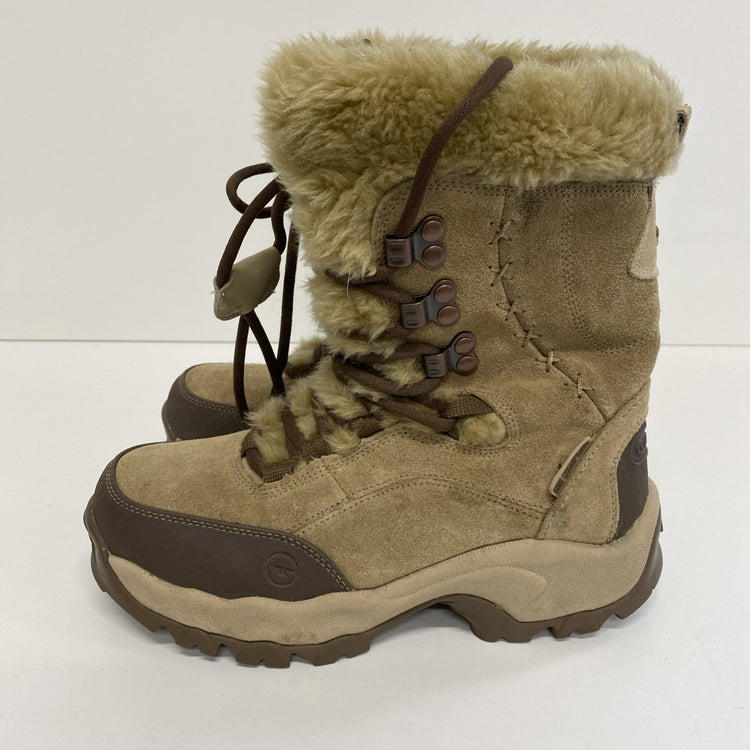 Hi Tec St Moritz 200 Boots Women Uk 4 Suede Beige  THERMO MM005