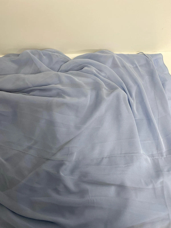 Fabulous periwinkle blue gown bridesmaids dress Dessy collection Vivian Diamond 24 CR002