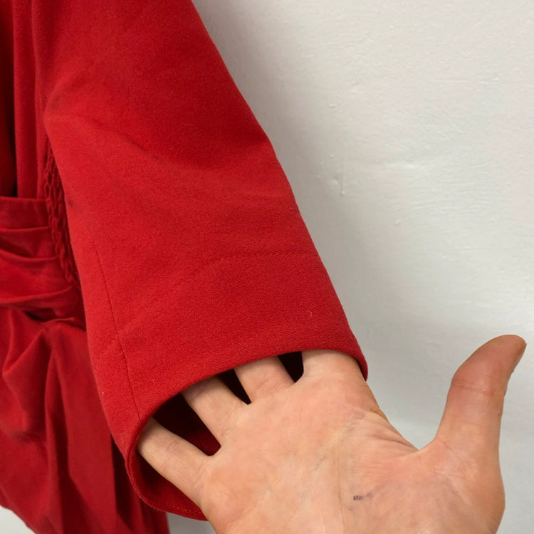 Fabulous Bombshell London confidence dress sultry red Uk12 TC002