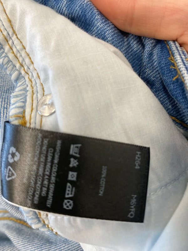 Fabulous Very Super flower power shorts denim Uk16 GW001