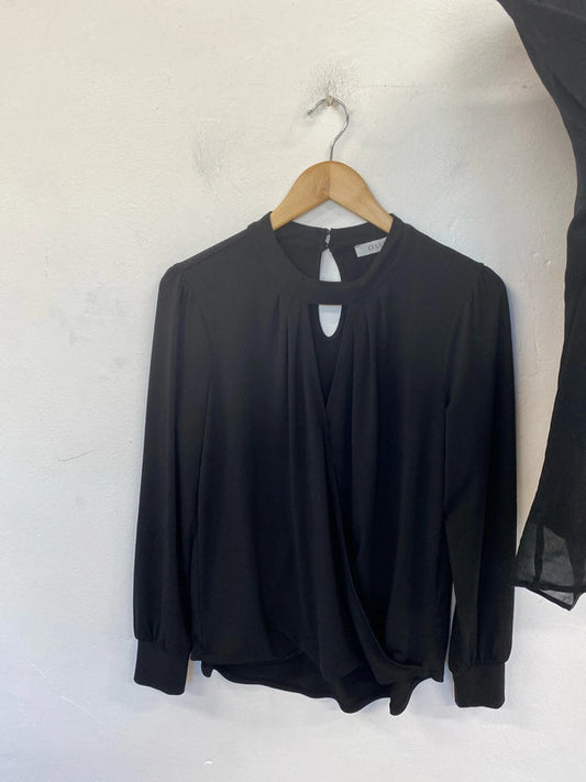 Oasis & Mango Stylish Black Tops Duo Size M #5 LN001