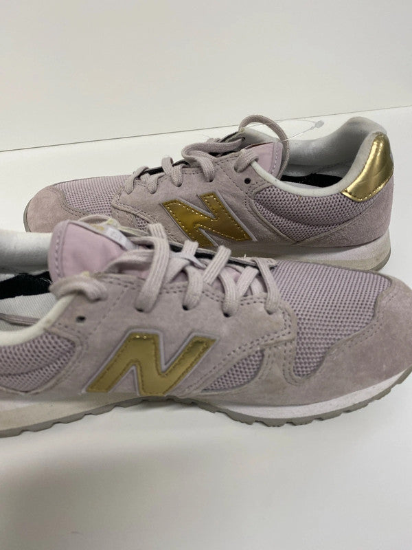 Fabulous New Balance 520 Lilac & Gold trainers Uk7 NN001