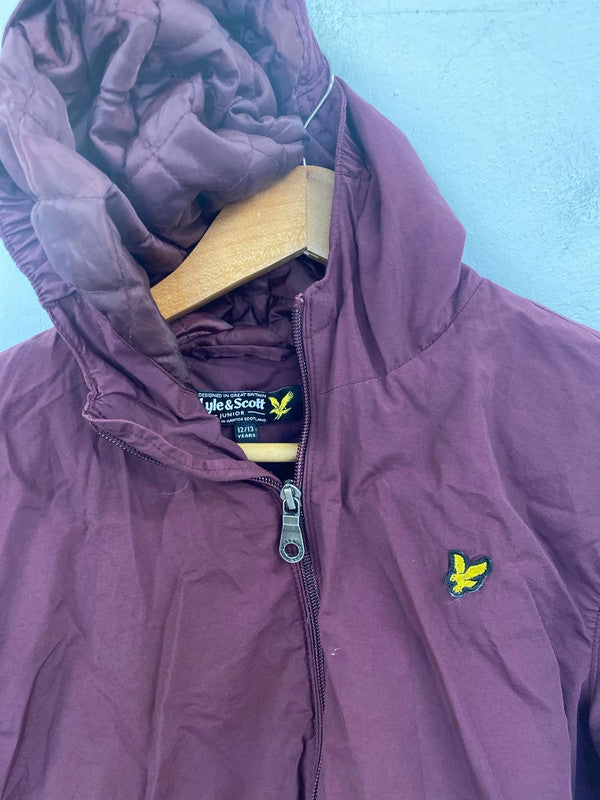 Lyle & Scott Lovely Burgundy Jacket 12-13 Years SW001