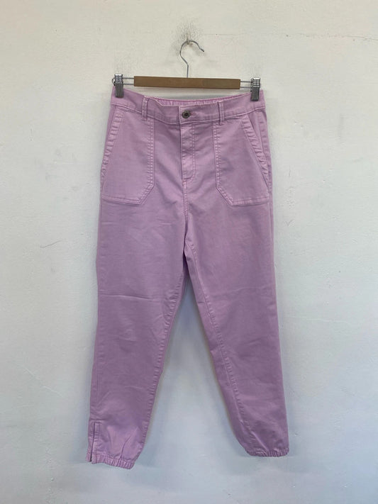 M&S Fabulous Cool Pink Cargo Jeans UK 10 GK002