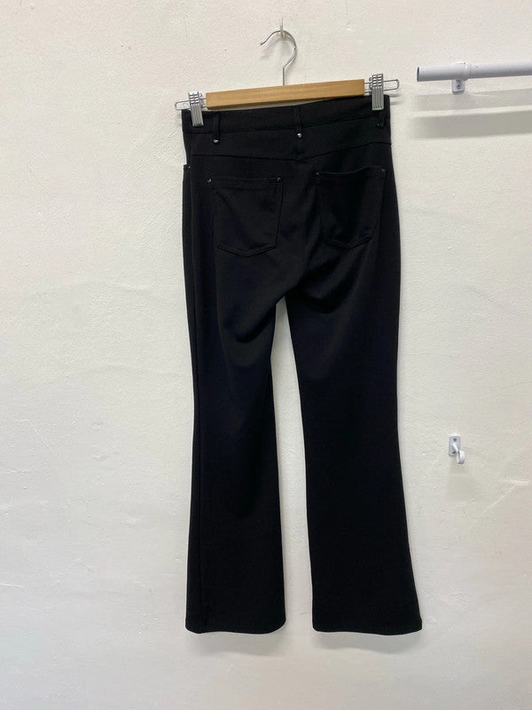 Jacqueline De Yong black bootcut formal trousers UkXS SD002