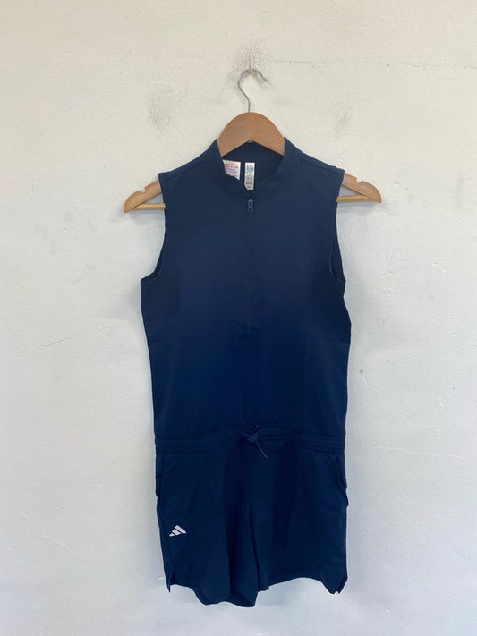 Adidas Sporty Girls Navy Golf Romper 13-14 Years SW001
