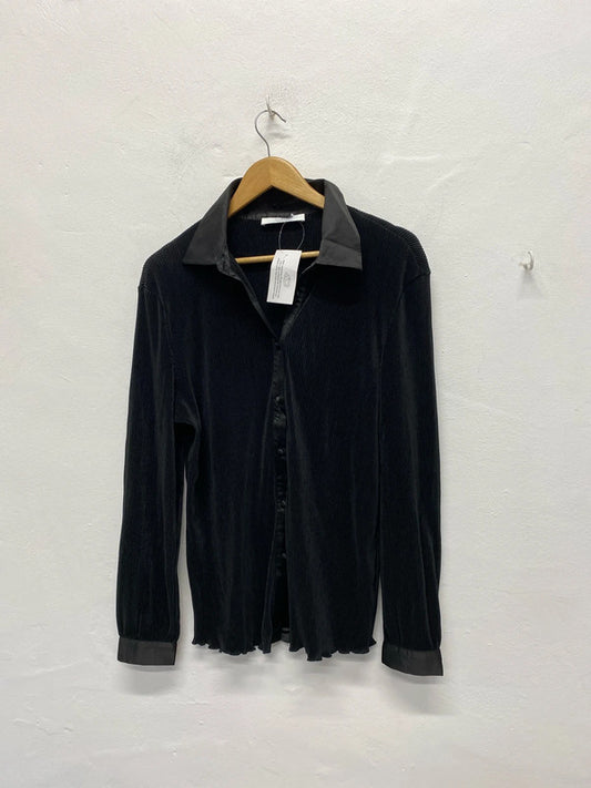 Fabulous New Michelle Keegan pleated blouse Uk12 LB001