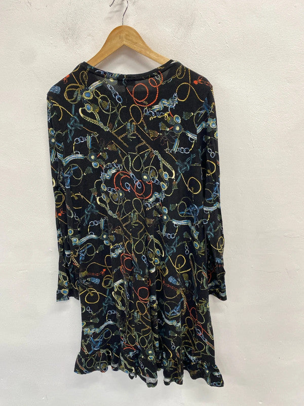 Fabulous Papaya tunic dress chains & Jewels UkXl 16/18 CR002