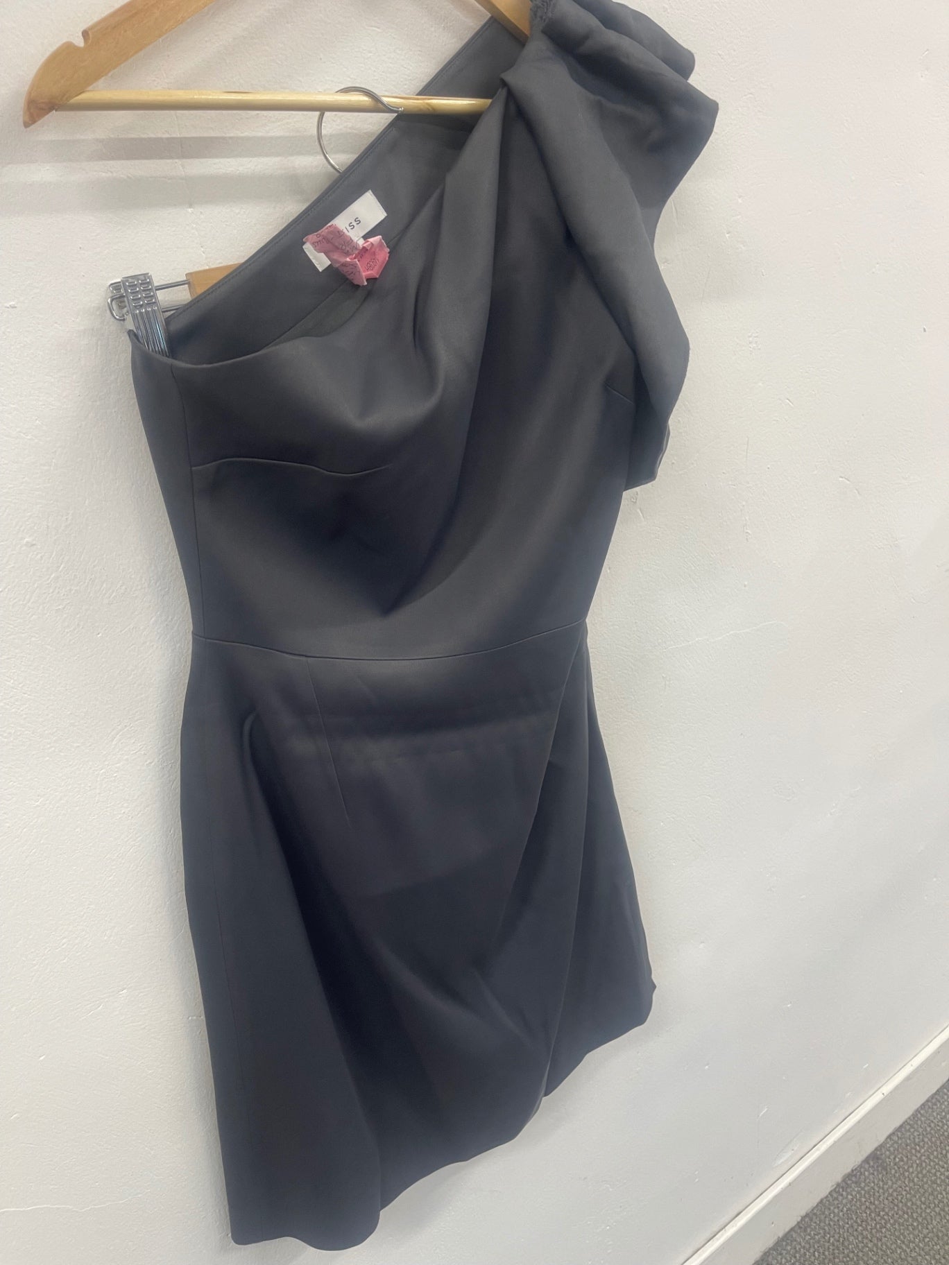 Fabulous Reiss Selika party occasion Dress UK10 Dark Grey KC528