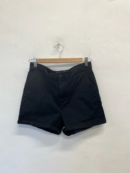 Lovely denim asos black shorts UK 10 JB001