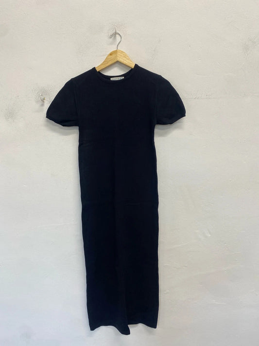 Lovely Primark black casual maxi dress UK S MB001