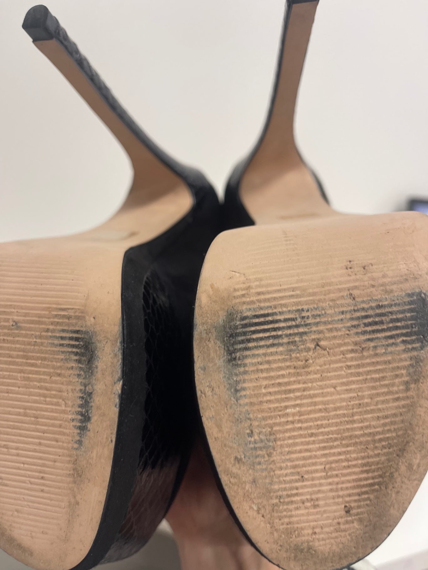 Stunning Carvela by Kurt Geiger super high sexy Heels Uk6 Black PP546
