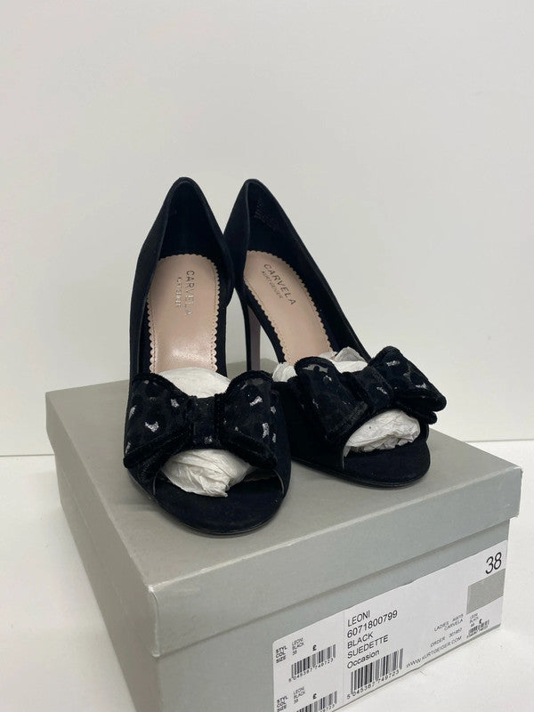 Stunning Carvela for Kurt Geiger Leoni black occasion shoes Uk5 LB005