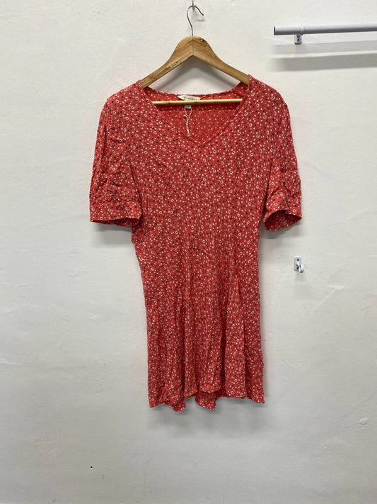 Fabulous M&S x Ghost Ditzy Dress summer classic Uk16 LG006