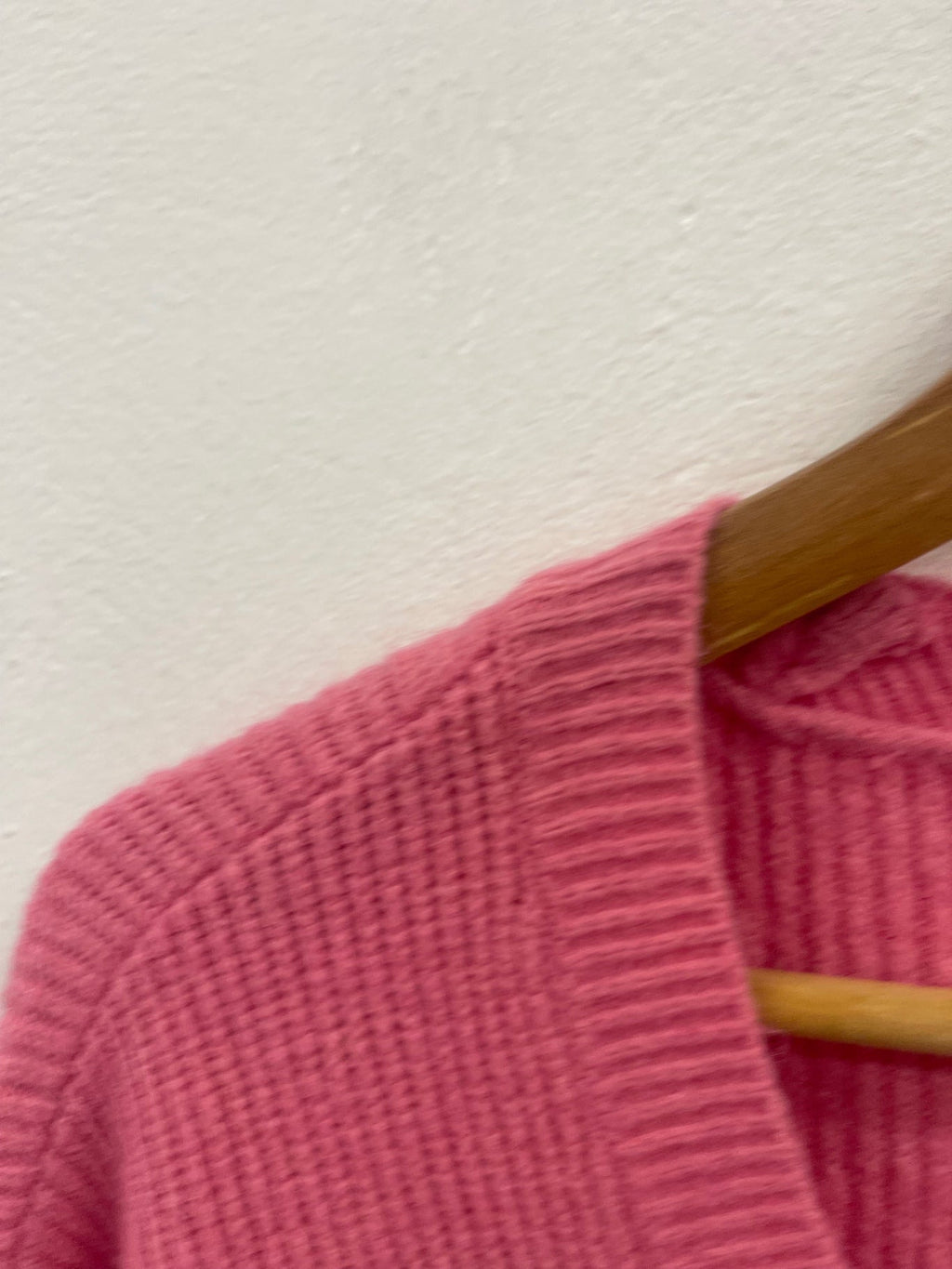 Fabulous Oliver Bonas ribbed Sweater Uk10 Pink cosy KC528